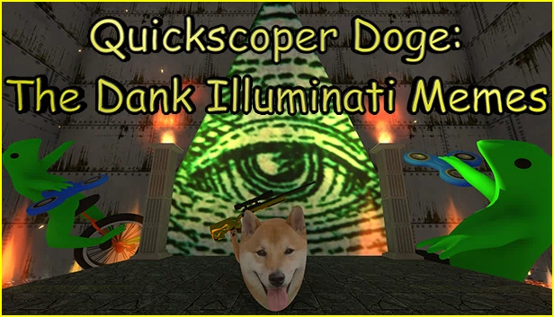 Quickscoper Doge：The Dank Illuminati Memes（Quickscoper Doge: The Dank Illuminati Memes） 游戏封面