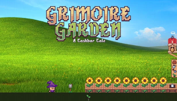 魔导花园：任务栏传说（Grimoire Garden: A Taskbar Tale） 游戏封面