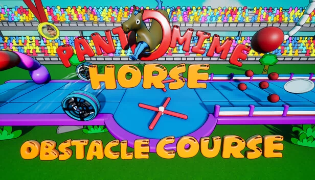 哑剧马障碍赛（Pantomime Horse Obstacle Course） 游戏封面