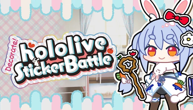 装饰！hololive 贴纸大作战（Decorate! hololive Sticker Battle） 游戏封面
