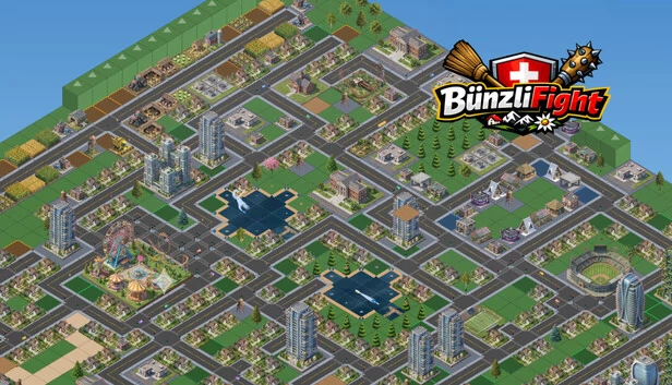 BünzliFight：瑞士城市模拟器（BünzliFight: Swiss City Simulator） 游戏封面