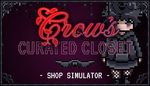乌鸦的精选衣橱 - 商店模拟器（Crow's Curated Closet - Shop Simulator） 游戏封面