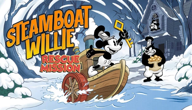 威利号汽船救援任务（Steamboat Willie Rescue Mission） 游戏封面