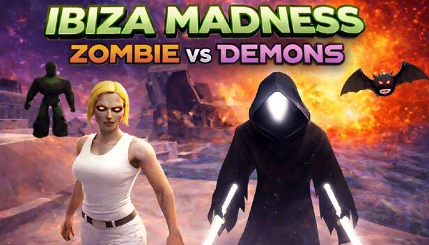 伊比萨疯狂：僵尸大战恶魔（Ibiza Madness: Zombie vs Demons） 游戏封面