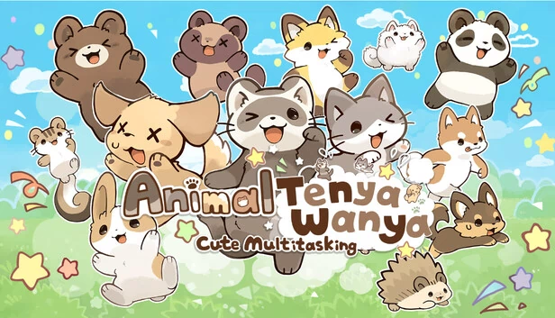 动物天呀哇呀：可爱多任务（Animal Tenya Wanya: Cute Multitasking） 游戏封面