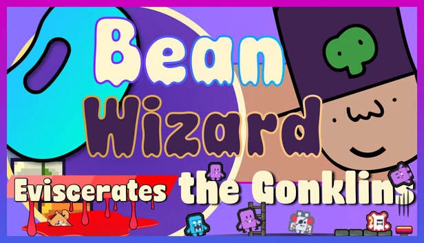 豆法师屠杀冈克林（Bean Wizard Eviscerates the Gonklins） 游戏封面