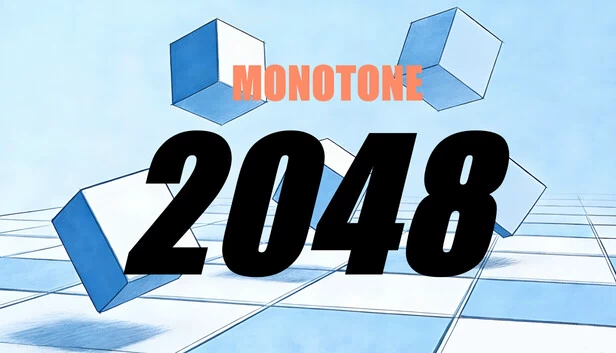 单色2048（Monotone 2048） 游戏封面