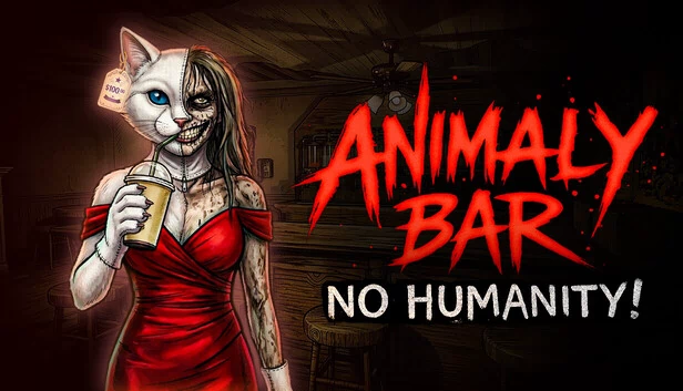 动物酒吧：无人性！（Animaly Bar: NO HUMANITY!） 游戏封面