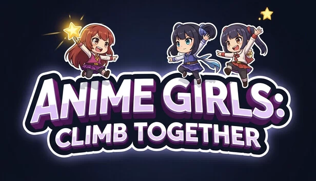 动漫少女：一起攀爬（Anime Girls: Climb Together） 游戏封面