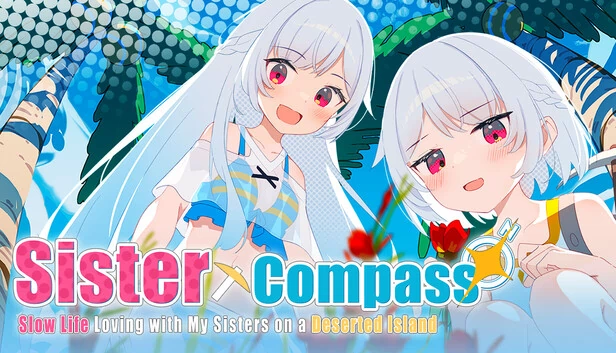 姐妹指南针：与姐妹们在荒岛上的慢生活恋爱（Sister Compass: Slow Life Loving with My Sisters on a Deserted Island） 游戏封面