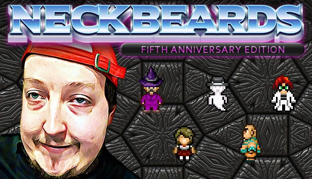胡子宅男：地下室竞技场（Neckbeards: Basement Arena） 游戏封面