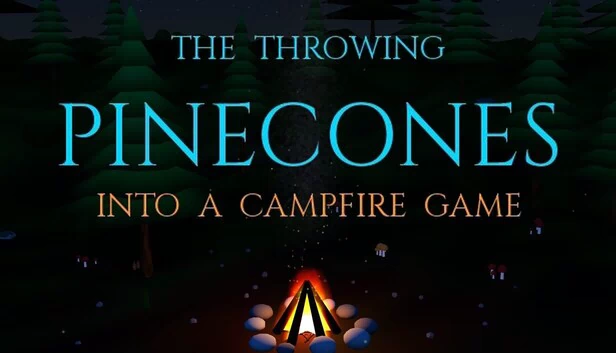 把松果扔进营火的游戏（The Throwing Pinecones Into A Campfire Game） 游戏封面