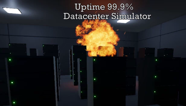 正常运行时间 99.9%：数据中心模拟器（Uptime 99.9%: Datacenter Simulator） 游戏封面