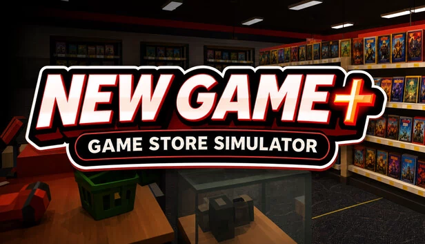 新游戏+ - 游戏商店模拟器（New Game+ - Game Store Simulator） 游戏封面