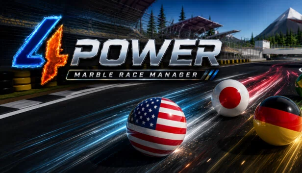 4 Power Marble Race Manager 游戏封面