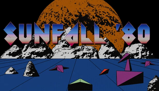 日落 '80（Sunfall '80） 游戏封面