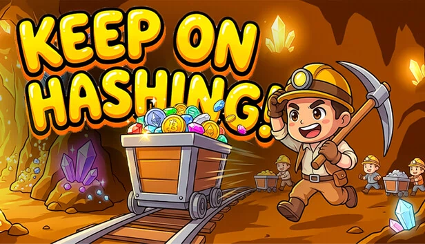 Keep On Hashing!: 放置挖矿模拟（Keep On Hashing!: Idle Mining Sim） 游戏封面