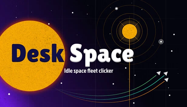 桌面空间：闲置太空舰队点击器（Desk Space: Idle Spacefleet clicker） 游戏封面