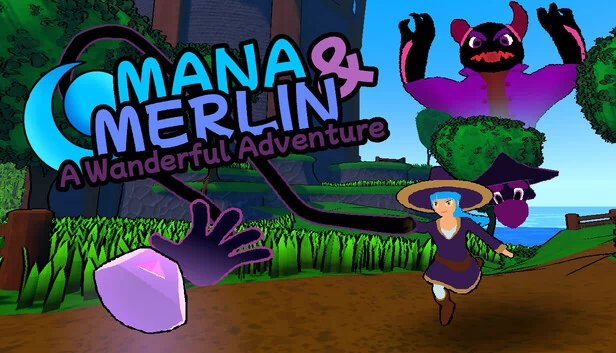 魔力与梅林：奇妙冒险（Mana and Merlin: A Wanderful Adventure） 游戏封面