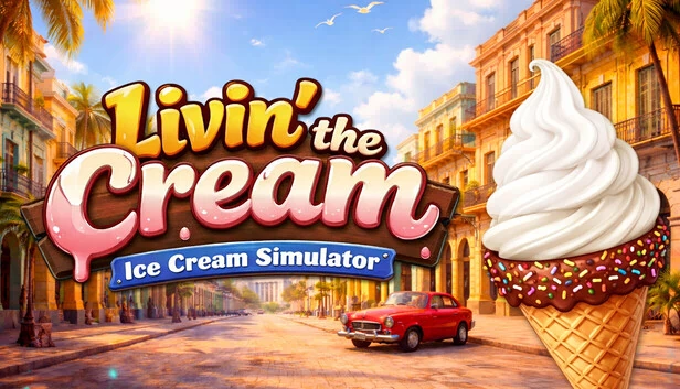 奶油生活：冰淇淋模拟器（Livin' the Cream: Ice Cream Simulator） 游戏封面