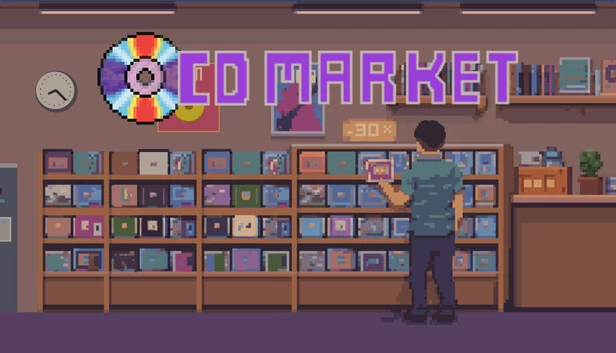 CD市场 - 音乐厂牌模拟（CD Market - Music Label Sim） 游戏封面