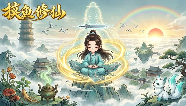摸鱼修仙 游戏封面
