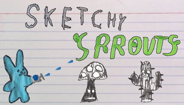 涂鸦幼苗（Sketchy Sprouts） 游戏封面