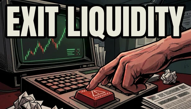 退出流动性：华尔街交易模拟（Exit Liquidity: Wall Street Trading Sim） 游戏封面