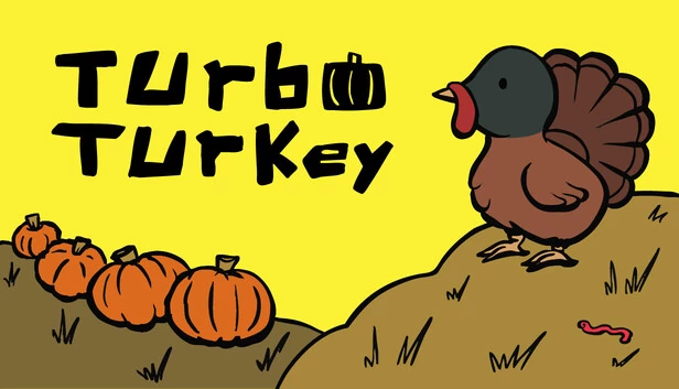 极速火鸡：羽毛狂欢！（Turbo Turkey: Feathered Frenzy!） 游戏封面