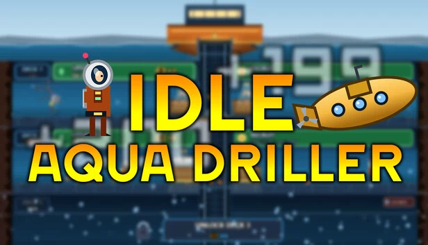 闲置水钻工（Idle Aqua Driller） 游戏封面