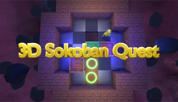 3D 推箱子任务（3D Sokoban Quest） 游戏封面