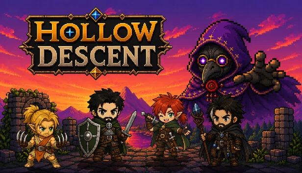 空洞坠落(Hollow Descent) 游戏封面