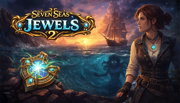 七海宝石2 收藏版(Seven Seas Jewels 2 Collector's Edition) 游戏封面