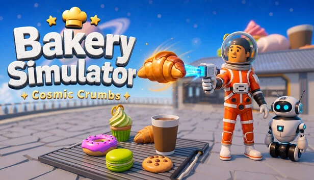 宇宙碎屑：面包店模拟器（Cosmic Crumbs: Bakery Simulator） 游戏封面