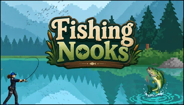 钓鱼小窝：海狸池塘（Fishing Nooks: Beaver's Pond） 游戏封面