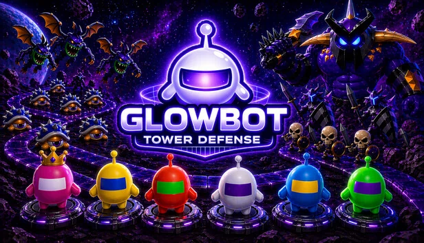 发光机器人塔防（Glowbot Tower Defense） 游戏封面