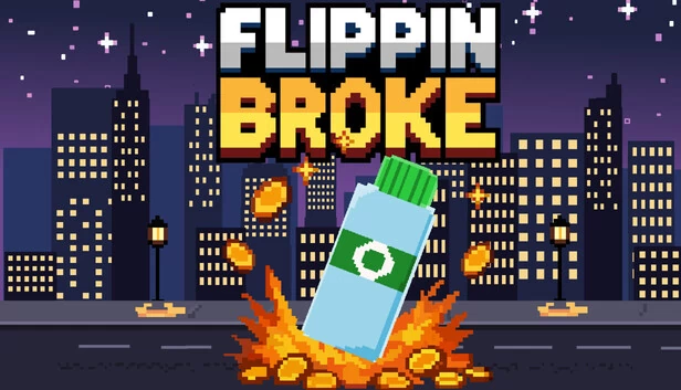 Flippin Broke 游戏封面