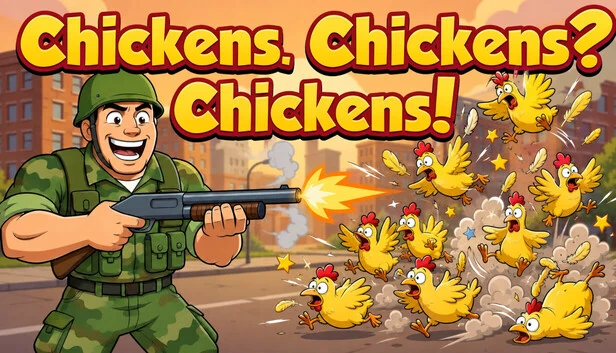 鸡。鸡？鸡！（Chickens. Chickens? Chickens!） 游戏封面