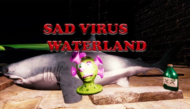 悲伤病毒：水世界（Sad Virus Waterland） 游戏封面
