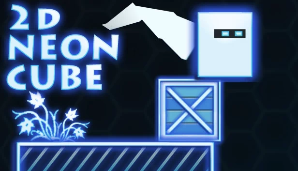2D霓虹方块（2D Neon Cube） 游戏封面