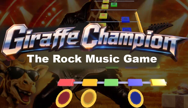 长颈鹿冠军：摇滚音乐游戏（Giraffe Champion: The Rock Music Game） 游戏封面