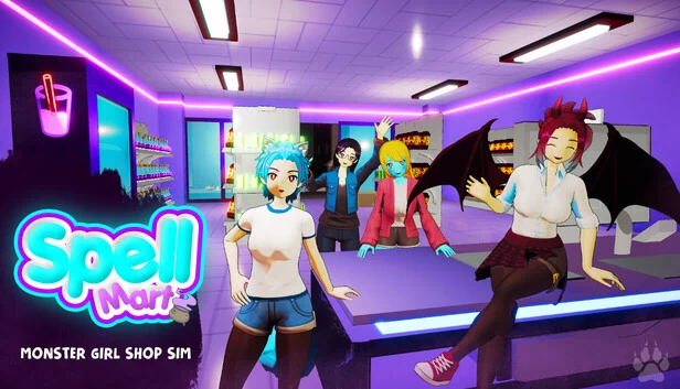 咒术集市：魔物娘商店模拟器（SpellMart: Monster Girl Shop Simulator） 游戏封面