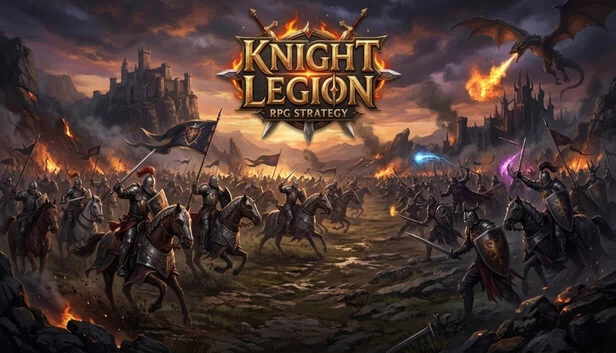 骑士军团:RPG策略(Knight Legion: Rpg Strategy) 游戏封面