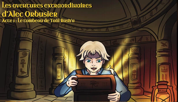 亚力克·奥布西耶的非凡冒险 - 第一幕：塔什拉沙之墓（Les aventures extraordinaires d'Alec Orbusier - Acte 1 : Le Tombeau de Taâl Rash'a） 游戏封面