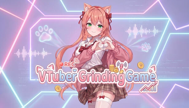 虚拟主播刷级游戏（VTuber Grinding Game） 游戏封面
