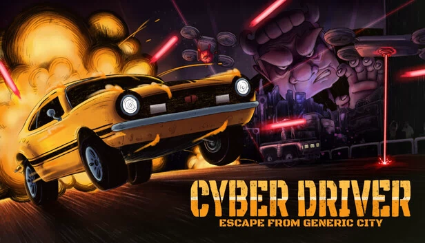 赛博车手：逃离通用城（Cyber Driver: Escape From Generic City） 游戏封面