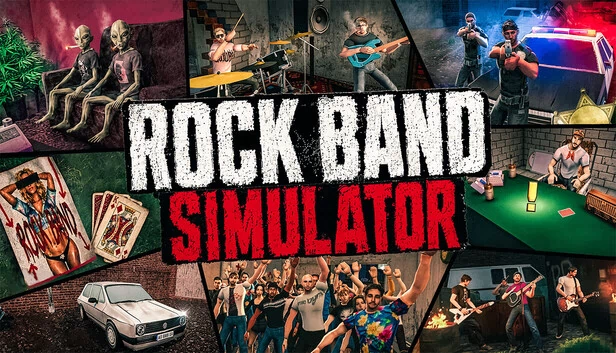 摇滚乐队模拟器（Rock Band Simulator） 游戏封面