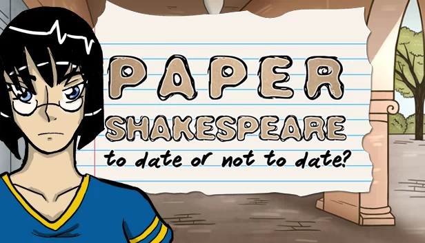 纸片莎士比亚：约会还是不约会？（Paper Shakespeare: To Date Or Not To Date?） 游戏封面
