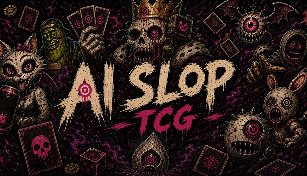 AI垃圾卡牌游戏（AI Slop TCG） 游戏封面