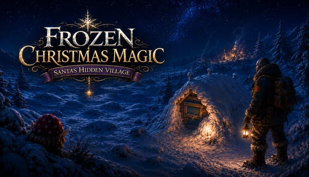 冰冻圣诞魔法：圣诞老人的隐藏村庄（Frozen Christmas Magic: Santa’s Hidden Village） 游戏封面